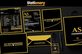 design professional stationery for your brand