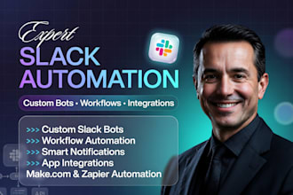 make com slack automation custom slack bots workflows notifications integration