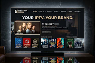 rebrand your iptv app into a professional white label android TV app firestick
