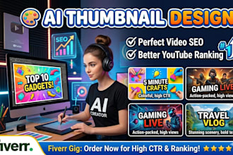 create professional ai thumbnails with perfect video SEO