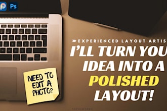 design stunning, professional posters and infographics