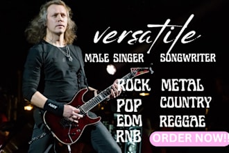 sing reggae or dancehall vocals and create custom song with professional quality