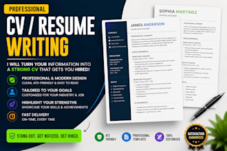 do professional CV resume editing