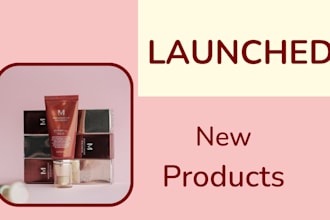 create premium skincare and beauty products posts