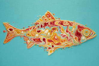 design retro pop art food posters for restaurants cafes and events