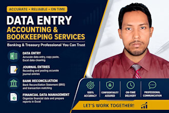 do accurate data entry, excel data cleaning and copy paste tasks