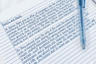 write anything in neat and professional cursive handwriting