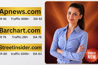 do publish your article on apnews,com and barchart,com
