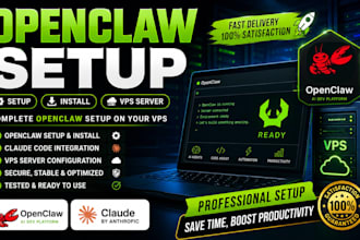 openclaw setup open claw setup install openclaw open claw claude code vps server