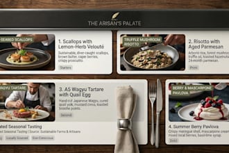 make a thumbnail for you and make some menu design