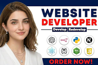 do web application, software development, full stack website development