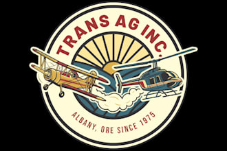design a professional aviation cropdusting business logo