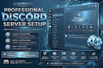 develop premium discord server