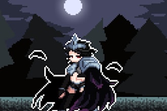 do the pixel art or sketchy art