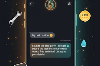 build an ai chatbot and ai receptionist for your business