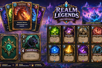 design custom trading card games with templates, board game, fantasy card frame