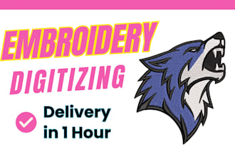 do embroidery digitizing, digitize image into dst pes emb pes jef