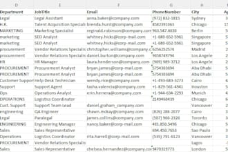 clean and organize your messy excel data