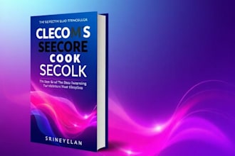design book cover, ebook cover, and KDP book cover