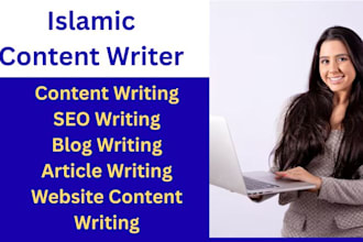 write high quality islamic content, articles, and research based on quran