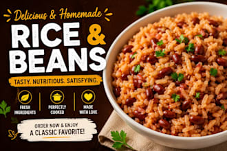 design rice and beans website