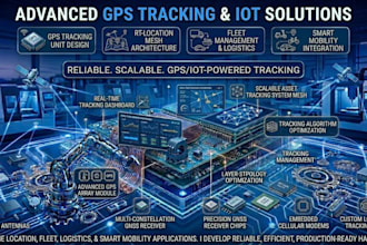 design mini gps tracker hardware with esp32 ,iot tracking systems