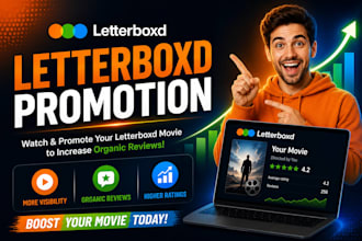 watch and promote your letterboxd movie to increase organic critique ratings