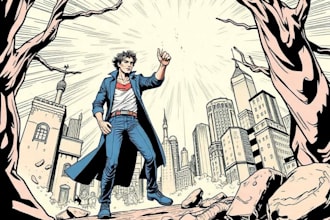 do comic book illustration with comic book illustrator