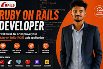 build, fix, and improve your ruby on rails web application