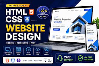 convert figma to HTML, PSD to HTML using tailwind CSS or bootstrap