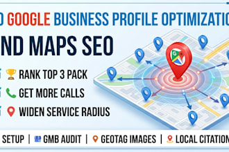 do google business profile optimization and maps seo