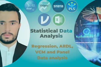 do statistical data analysis with spss, stata, excel, smart pls and eviews
