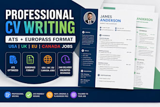 craft ats compliant resume and europass CV for international jobs