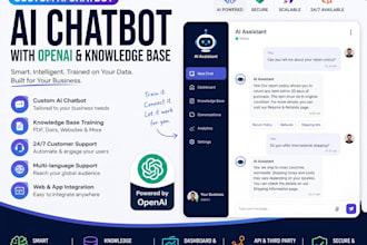 develop ai saas chatbot app, chatbot webapp, ai chatting app, ai web app