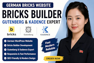 german bricks website with gutenberg kadence website expert bricks builder