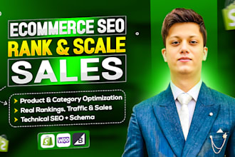 do shopify, woocommerce and bigcommerce ecommerce seo optimization