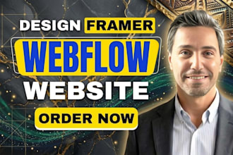 design, optimize, develop webflow, framer website,  figma to webflow, framer web