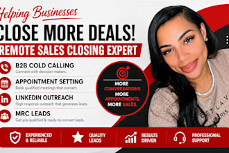 be sales representative cold calling appointment setting mrc leads