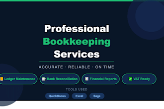 do quickbooks online bookkeeping, cleanup and mapping chart of accounts