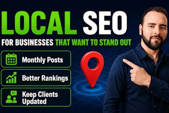 provide cheap monthly local SEO service with gbp posts
