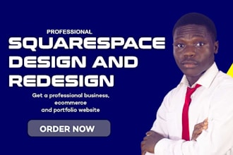 do squarespace website development, build squarespace design or redesign