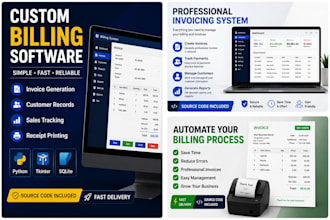 create custom billing and invoicing software in python