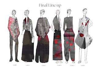 create full outfit fashion illustrations