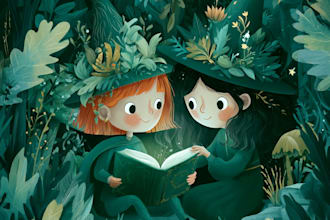 illustrate engaging picture books, storybooks or fairy tales
