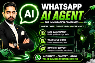 build a whatsapp ai agent that qualifies immigration leads