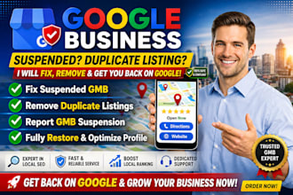 fix suspended gmb remove duplicate listing gmb report gmb suspension