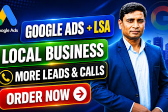 manage google ads ppc and local service ads for local leads
