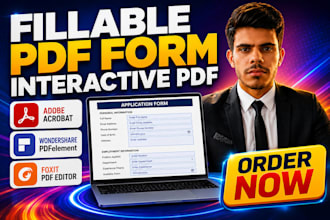 design and convert your pdf to dynamic fillable pdf form