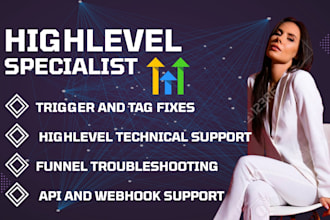 fix gohighlevel workflow ghl CRM ai automation email SMS and technical support