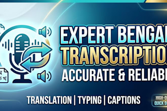 do flawless bengali transcription and bangla audio to text